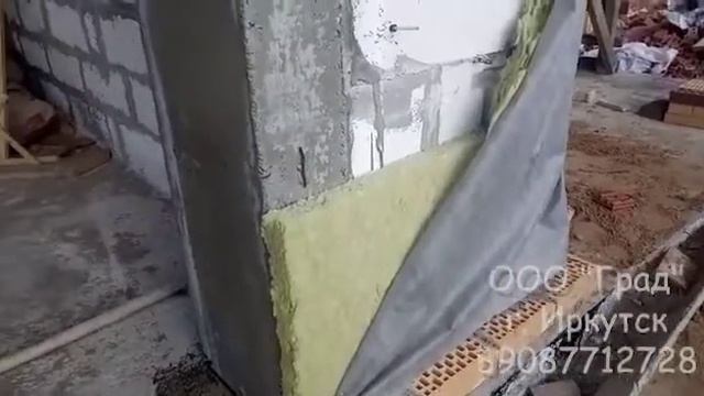 Утепление и облицовка кирпичом дома из газобетона смотреть онлайн