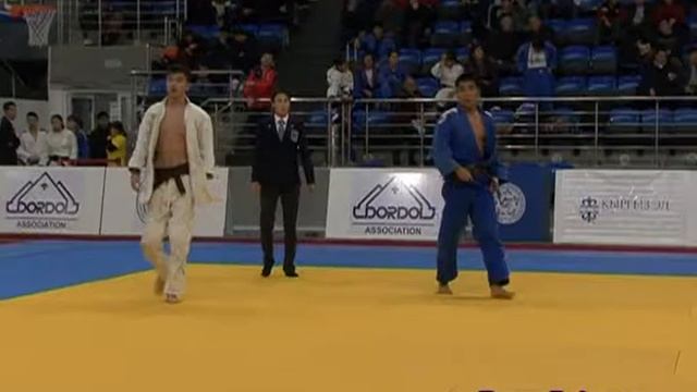 Дзюдо. Турнир "Хан Манас"-2016. 66 кг 1\2 Есенгел А. (Казахстан)-Есказиев А. (Казахстан) смотреть онлайн
