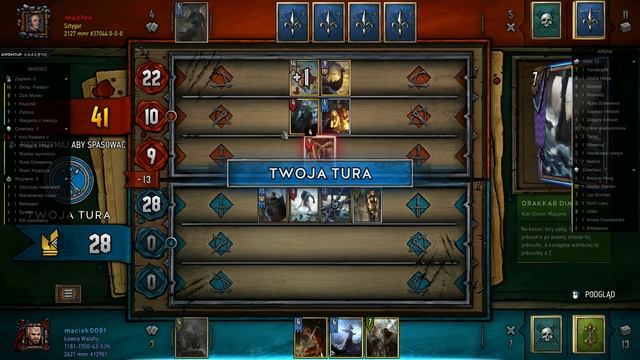 Gwint - Arena #1/E4 - Krowa For The Win смотреть онлайн
