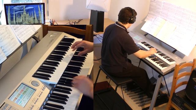 "La cathédrale engloutie" - performed by Marco Cerbella - C. Debussy (D-Deck, Electone) смотреть онлайн