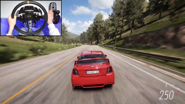 600HP Subaru WRX STI 2011 - Forza Horizon 5 | Steering Wheel Gameplay смотреть онлайн