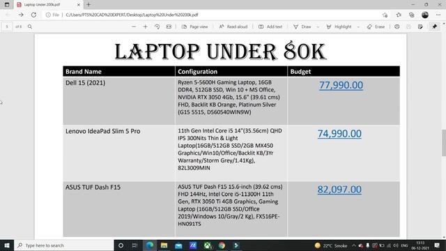 Best laptop for architecture students 2021 | Best Laptop Range between 40k to 200k смотреть онлайн