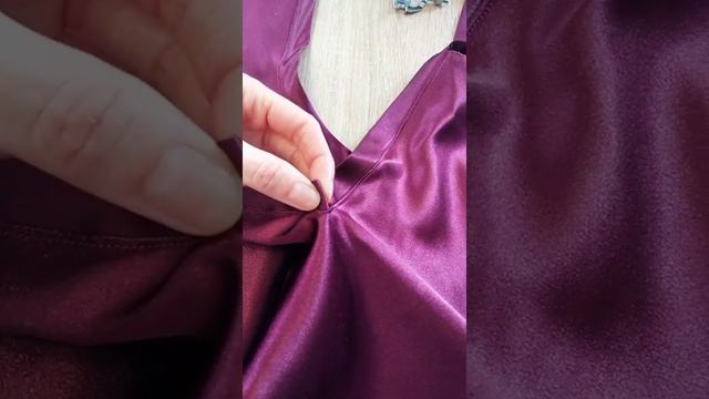 Как сшить платье на Новый Год/вечернее платье. Платье в бельевом стиле. Без оверлока! смотреть онлайн