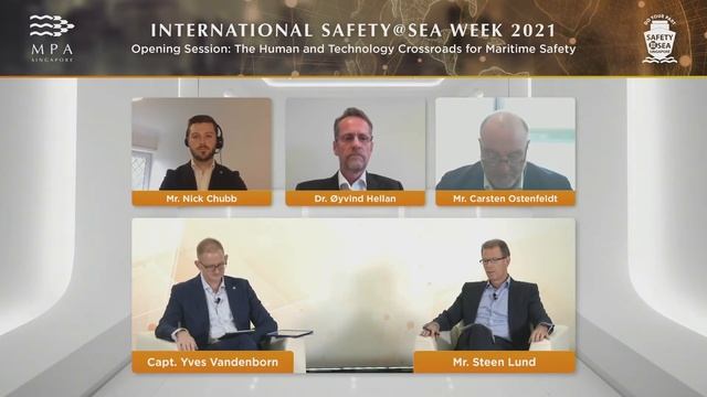 International Safety@Sea Week 2021 Opening Session смотреть онлайн