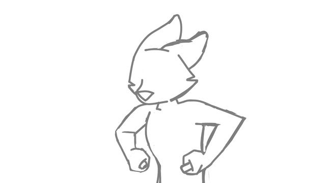 Eyeliner/ Sketch - Animation in Progress By Me: Purple Foxgirl смотреть онлайн