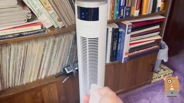 Lensoul Oscillating Tower Fan with Remote Review смотреть онлайн