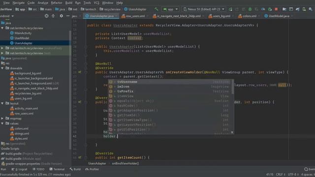 Recyclerview OnClickListener Open New Activity || Filter RecyclerView Using Search View