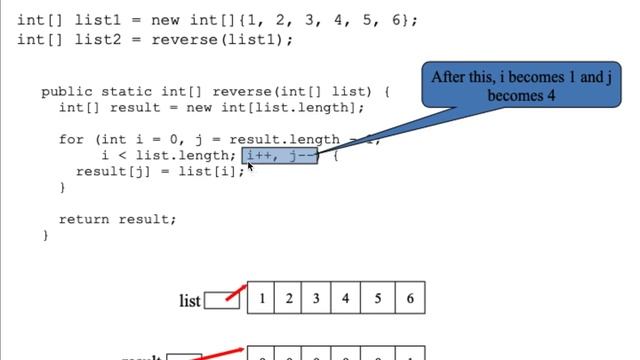 6 6 Arrays Tracing reverse method смотреть онлайн