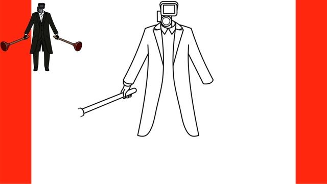 How to Draw Double Plunger Cameraman - Skibidi Toilet смотреть онлайн