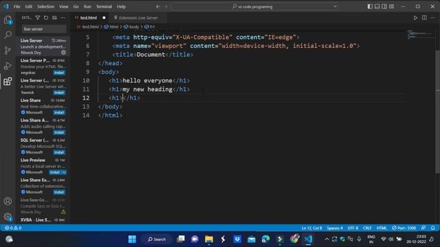 vscode setup for html CSS and JavaScript in hindi | Web Development Setup for html CSS JavaScript смотреть онлайн