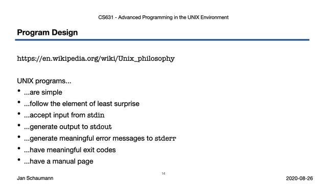 Advanced Programming in the UNIX Environment: Week 01 - Unix Basics смотреть онлайн