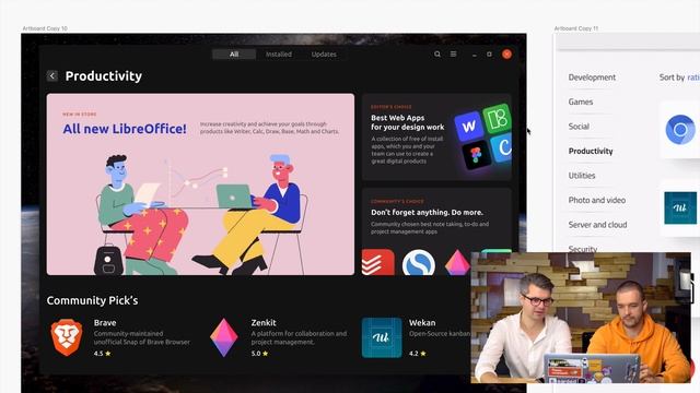 [Домашка №5] Ubuntu Software Center смотреть онлайн