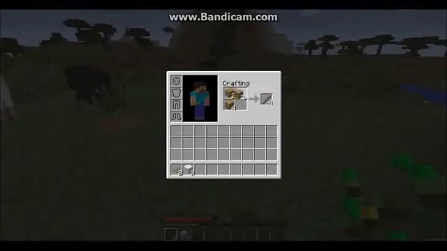 MINECRAFT TUTORIALS: How to craft bed and crafting table in Minecraft смотреть онлайн