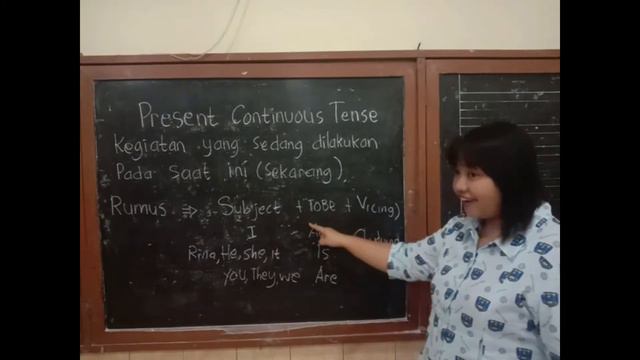 GRADE 5 WEEK 24 : PRESENT CONTINUOUS TENSE смотреть онлайн