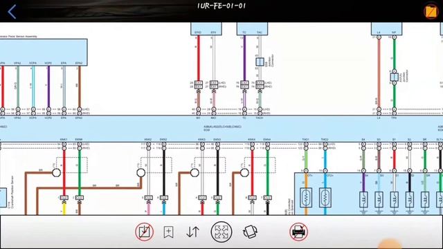 1ur engine wiring pinout | toyota zx wiring diagram#landcruiser смотреть онлайн