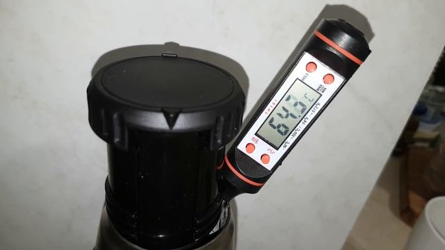 Проверка Термоса Stanley Master 0,75 л на изотермические свойства спустя 25 часов . смотреть онлайн