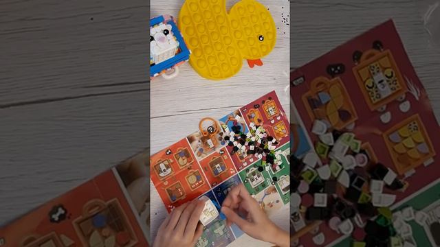 собираем lego dots панда! смотреть онлайн
