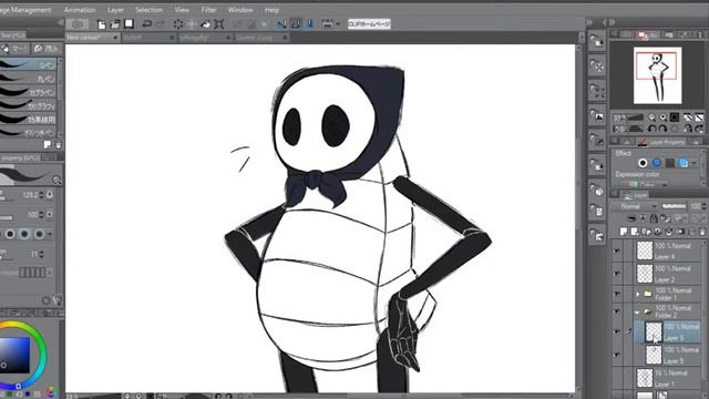 Hollow Knight | Quirrel Fanart Speedpaint смотреть онлайн