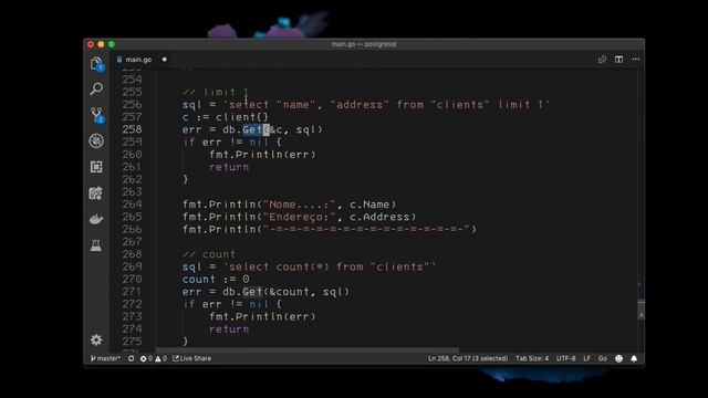 Maneiras de fazer Select no PostgreSQL usando Golang смотреть онлайн