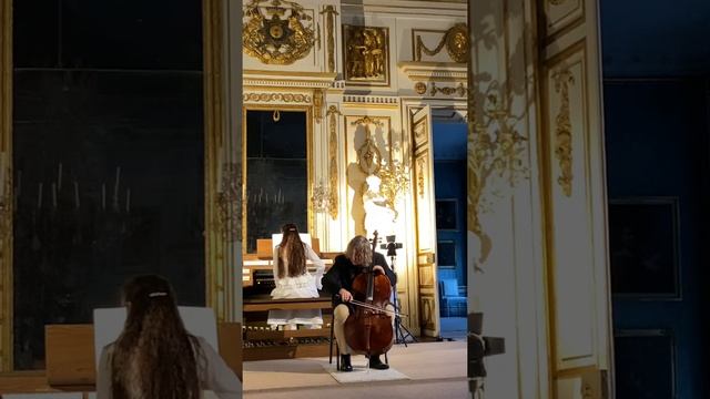 Bach. Sonata №3 g-moll 2 mov. Alexander Knyazev - cello. Elena Privalova - organ. Kuskovo смотреть онлайн