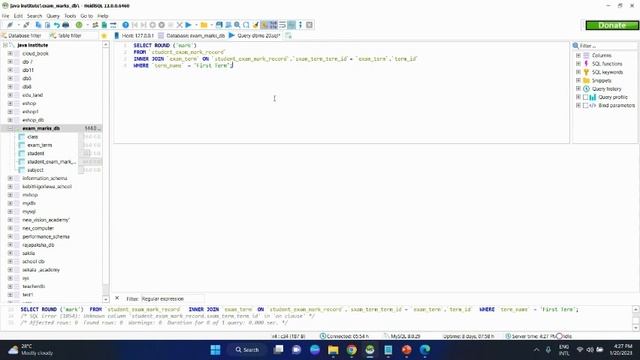 Data Base Management video 29|Java institute|semester 01 смотреть онлайн