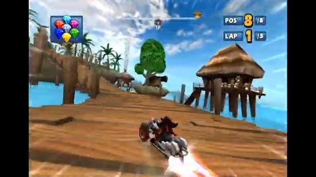 Sonic & SEGA All-Stars Racing funny moments смотреть онлайн