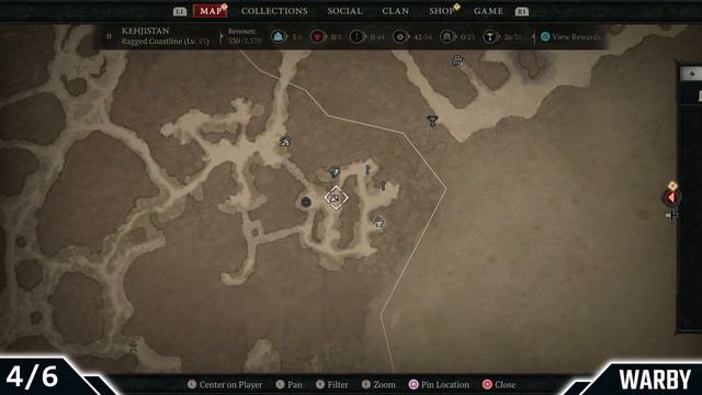 ALL 6 Waypoint Locations (Kehjistan) - DIABLO 4 смотреть онлайн