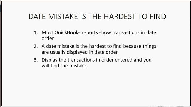 QuickBooks Home Finance - Find and Fix Register Mistakes смотреть онлайн