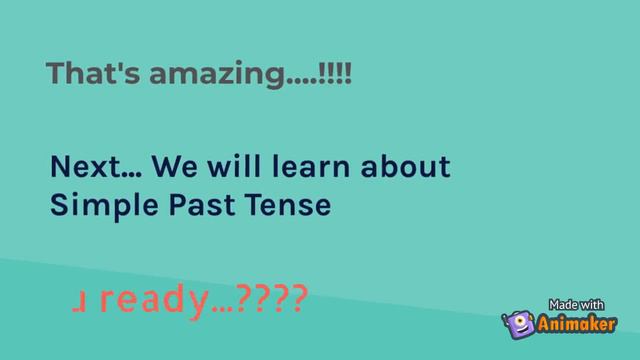 Present Tense Vs. Past Tense