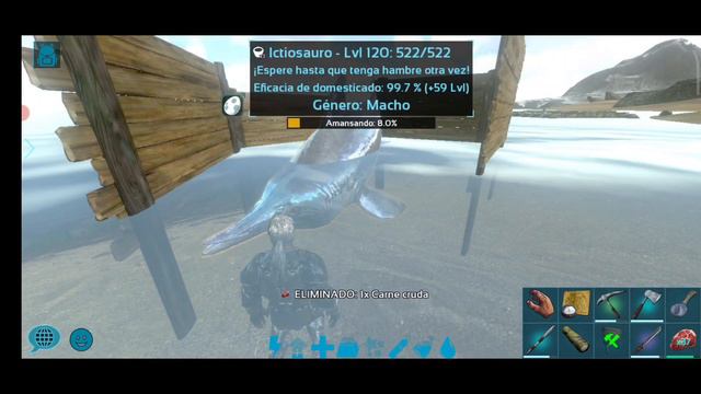 Ark Mobile//Como tamear Ichthyosaurus +trampa #ark #arkmobile #arkmobil #arksurvivalevolved смотреть онлайн