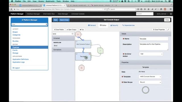 Universal Platform iPaaS - Amazon AWS Get Console Output смотреть онлайн