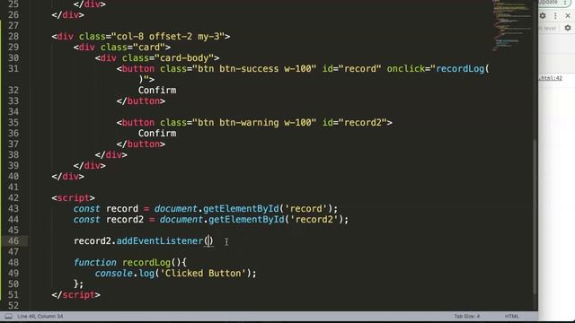 addEventListener JavaScript смотреть онлайн