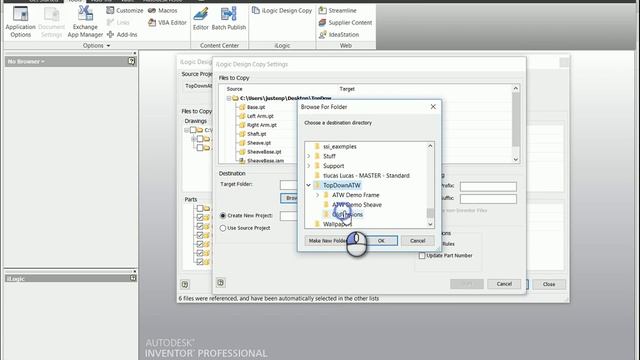 Autodesk Inventor - Copying Assemblies With the iLogic Design Copy Tool смотреть онлайн