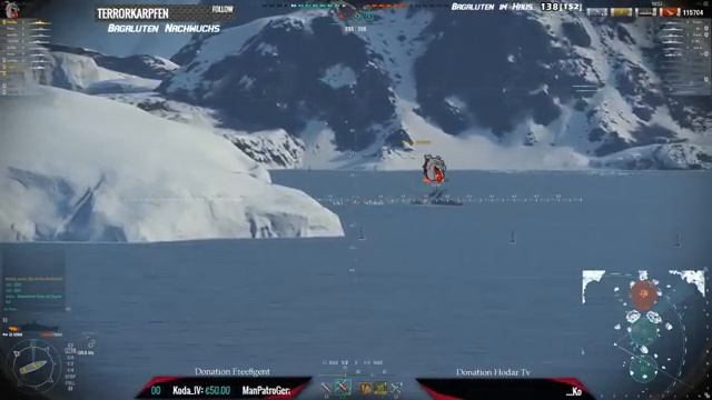 World of Warships [deutsch] – Bagaluten on Tour | Dienstag 15.11.2016 смотреть онлайн