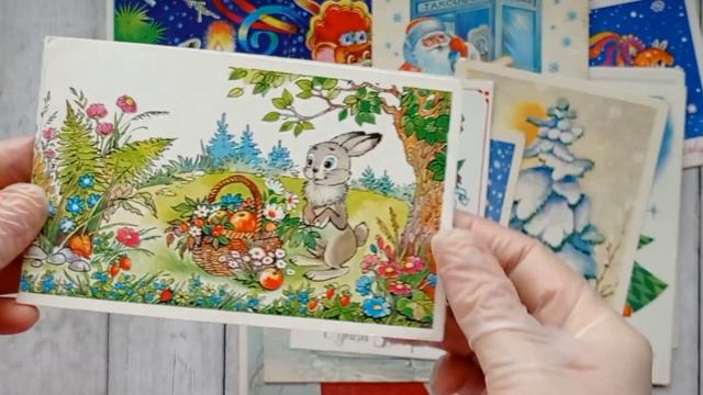 Любимые открытки из детства | Большой обзор новенького в коллекцию ? смотреть онлайн