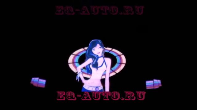 Эквалайзер на стекло Hip Hop Девочка. Магазин EQ-AUTO.RU