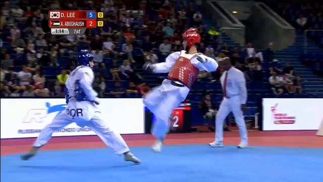 Lee Dae Hoon(KOR) - Ahmad AbuGhaush(JOR) смотреть онлайн