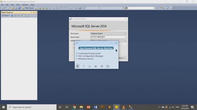 Mengatasi Error Saat Connect SQL Server смотреть онлайн