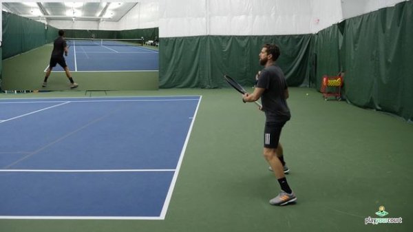 How To Return Kick Serves - Tennis Lesson