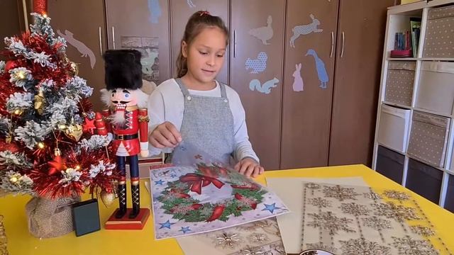КИПР влог: Новогодний декор комнаты! Пишем письмо Деду Морозу! В ноябре украшаем елку! смотреть онлайн