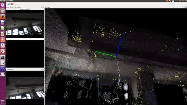Real-Time 3D Reconstruction using Rtabmap & ZED camera in ROS смотреть онлайн