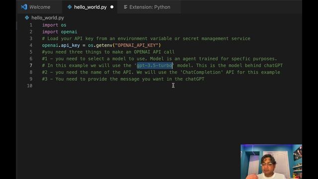 Get started with OpenAI ChatGPT python APIs (2023 tutorial) смотреть онлайн
