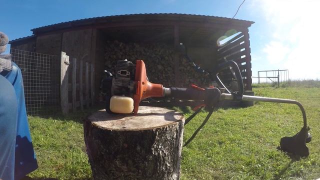 Триммер ECHO GT 22GES пропала мощность! Ремонт. смотреть онлайн