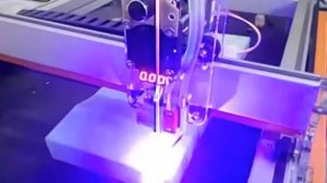 Лазерная резка пенополиуретана толщиной 3 см   резка диодным лазером мощностью 6 ватт