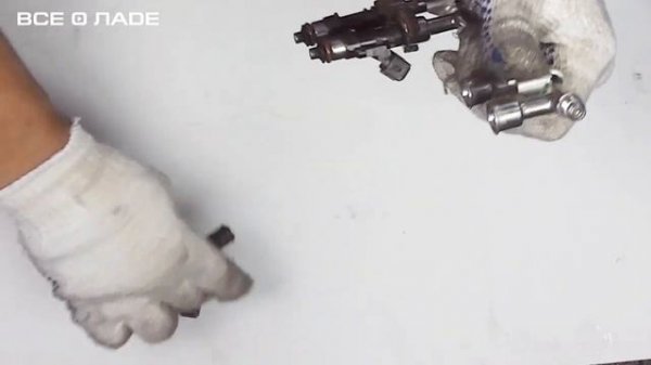 Замена топливных форсунок. Лада Калина (Lada Kalina - AvtoVAZ)