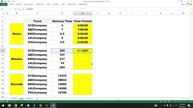 ⏱ Convert Numbers to Time in Excel | Rohit Narang смотреть онлайн