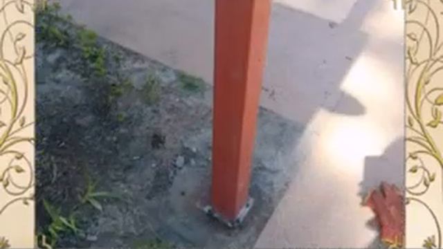 Изготовление и монтаж навеса из поликарбоната. смотреть онлайн