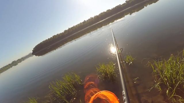 Рыбалка 10.06.16 на реке Белая. Опробовал новый штекер! смотреть онлайн