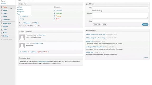 WordPress 103 -- Getting Around смотреть онлайн