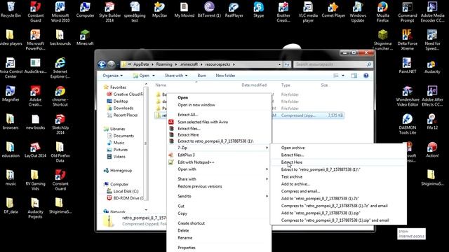 [TEG] How to install Texture Packs ( Resource Packs ) for MINECRAFT 1.7.0 and above [TUTORIAL] смотреть онлайн